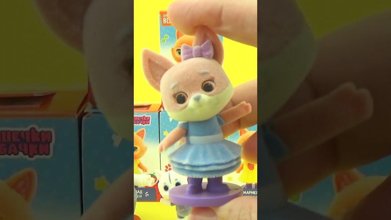 Сюрпризы в коробочках и игрушки Кошечки и Собачки смотреть онлайн