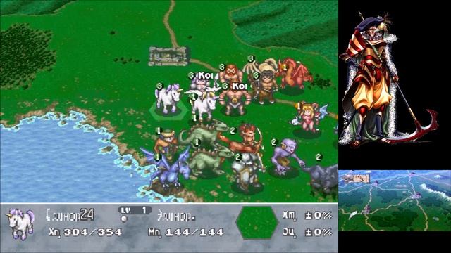 Brigandine the legend of forsena. 1 VS 3. Обзор, гайд, ностальгия. смотреть онлайн