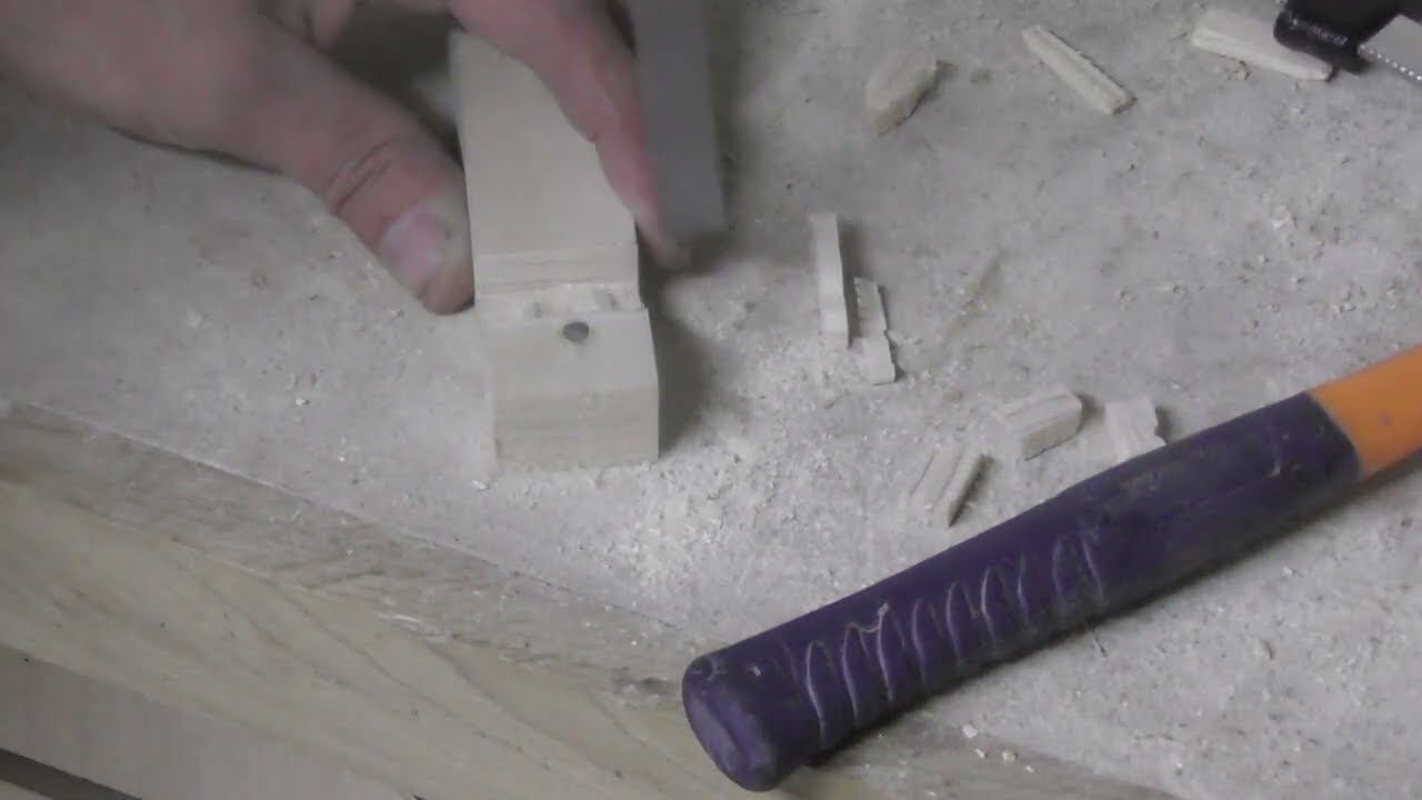 Простое оригинальное столярное соединение своими руками. A Simple Original Carpentry Connection.