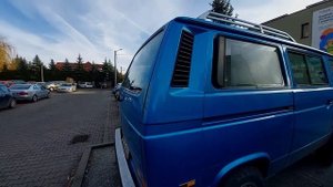 Volkswagen Transporter T3 Caravelle #pomaranczowaskoda