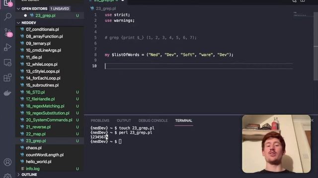 perl5 #25: GREP FUNCTION // How to use grep in perl смотреть онлайн