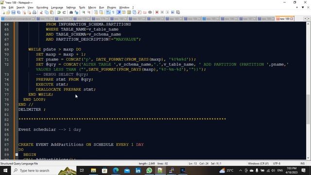 How to create MySQL range partition | #mysql #database #administration  #programming