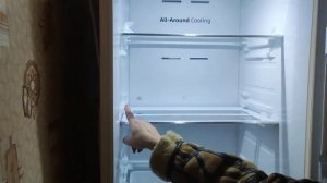 Распаковка — Холодильник с морозильником Samsung RB37A5470EL/WT