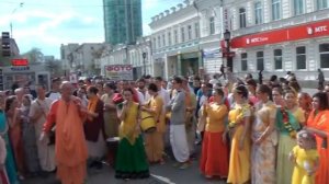 Харинама с ЕС Индрадьюмна Свами в Екатеринбурге 04.05.2015 / Harinam Russia Indradyumna Swami 2015