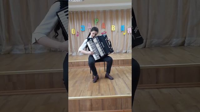 Золотарёв. Детская сюита N 1.  2,3,4 части. исп. Танкеева Зере.