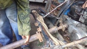 Привод на коляску на Иж планета