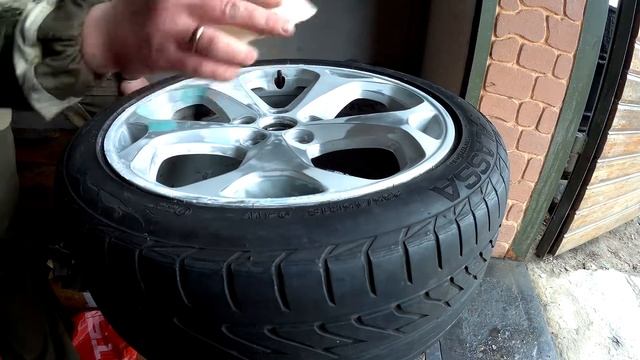 Шпатлюем наш диск ЧАСТЬ 2 смотреть онлайн