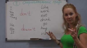 Как строить отрицательные предложения в английском. Don`t, doesn`t...Урок 9