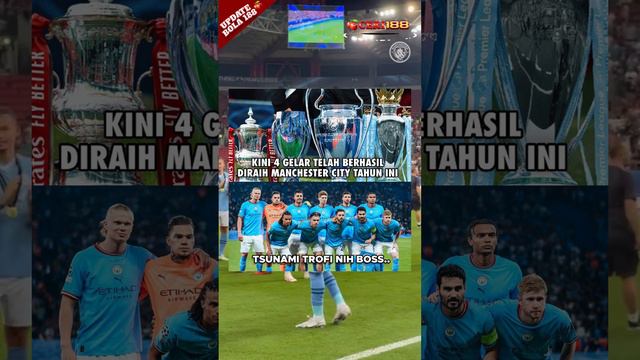 Mancity DIjuluki Tsunami Trofi Tahun ini ! , Manchester City Still Blue 💙 | Info Bola | #ceri188