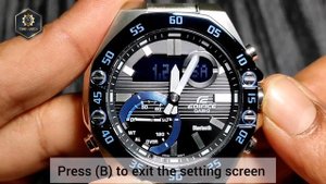 How to Reset Casio Edifice Bluetooth ECB-10 DB | RESET | @timewatchdc