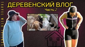 ВЛОГ В РОССИИ| часть 2| ДЕРЕВЕНСКИЙ ВЛОГ