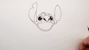 Как Нарисовать Стича поэтапно (Лило и Стич) - Учимся рисовать персонажа ✔