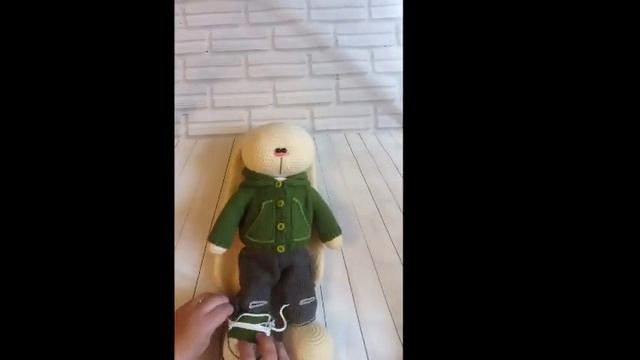 Зайчик вязаный Том смотреть онлайн