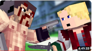 магия монтажа часть 1 Майнкрафт драка под фонк