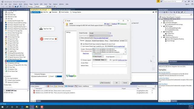 Call REST API using OAuth 2.0 in SSIS / ODBC Apps (Power BI, Informatica, SSRS, Excel, C# and more) смотреть онлайн
