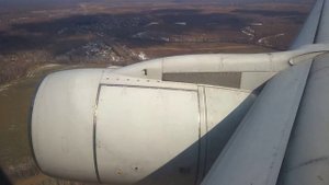 Приземление и посадка при турбулентности.