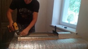 Гребёнка для быстрой укладки плитки#Своими руками#Из подручных средств