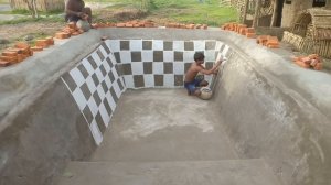 Ребята строят крутой бассейн Супер
