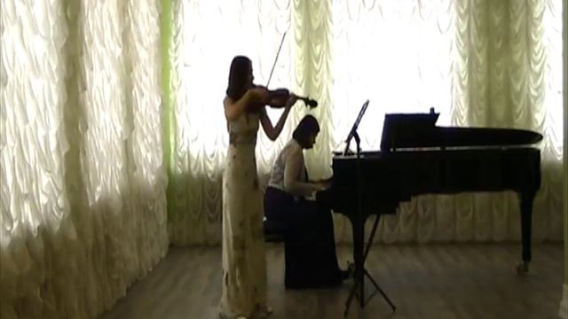 A.Larionova - Viola, E. Vlasova - Piano. Nino Rota, Sonata for Viola & Piano, 1 mov. recital 5.02.1 смотреть онлайн