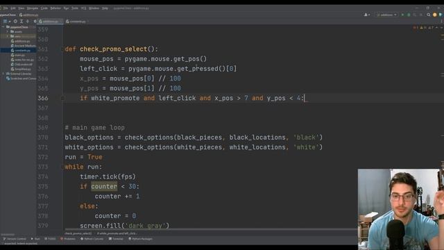 Adding Castling, Pawn Promotion and En Passant to Chess in Python! смотреть онлайн