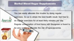 Review of Herbal Blood Sugar Supplements to Treat Diabetes Naturally at Home