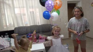 ТОМОЧКЕ 8 ЛЕТ! ВОТ ЭТО ПОДАРКИ , ТОРТ И КОНЕЧНО ПОЗДРАВЛЕНИЯ! 12.09.23.