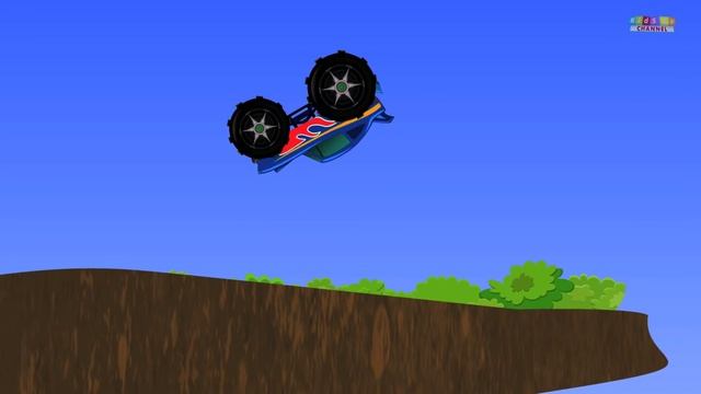 Monster Truck | Kids Monster Truck Game Video смотреть онлайн