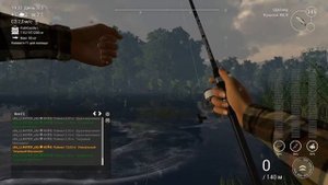 Уникальный тигровый маскинонг на донки Сент- Круа ( Мичиган)