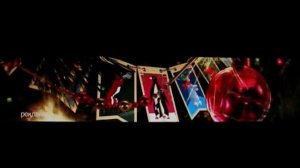 Новогодняя заставка Первого канала между рекламными роликами в Full HD