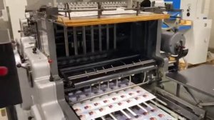 Автоматическая высечка Heidelberg SB 54х77 см, стоп-цилиндр, восстановленная