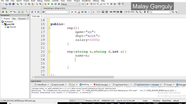 C++ class 9 Conversion Operator Function, Constant Object and Member Function, mutable, Inheritanc смотреть онлайн