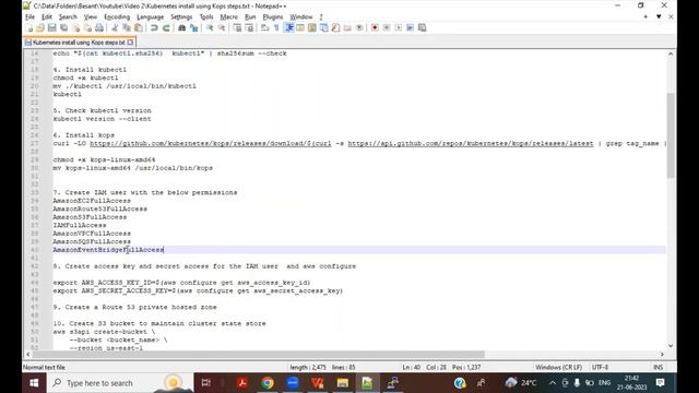 How to install Kubernetes in AWS using KOPS - Part 1 #aws #devops #kubernetes #automation #ec2 смотреть онлайн