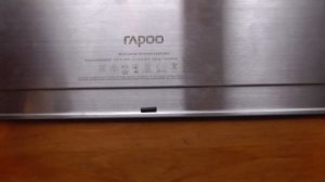 NEW! 4K UHD Rapoo E9500 (E9500M) вскрытие и обзор клавиатуры. Есть нюансы!