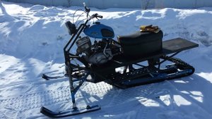 Как я делал снегоход отА до Я.