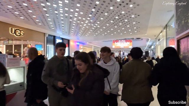 Westfield London✨️Christmas Lights ✨️🎄 UK Biggest Shopping Mall ✨️Shepherd Bush London 🇬🇧 [4K] смотреть онлайн