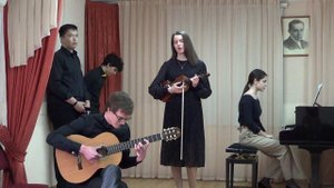 Попурри из песен о любви.