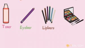 Makeup and Cosmetics Vocabulary Words with Pictures
