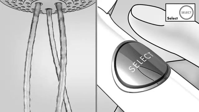 Душевая стойка Hansgrohe Raindance Select S 300 27114000 Showerpipe смотреть онлайн