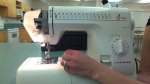 How to Thread a Janome One Step