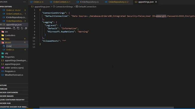 Dotnet Core Microservice - Code First approach using EntityFramework in .NET 7.0