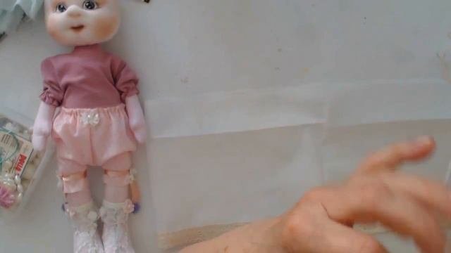 Muñeca De Trapo. Como Hacer Muñeca.Tutorial Muñeca Estilo Soft. Мастер-класс Tetyana у.parte 7