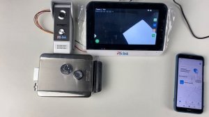 Подключение и осмотр меню умного видеодомофона с WIFI модулем Ps-Link DB10
