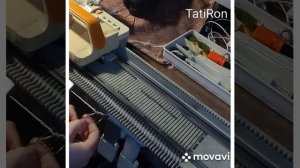 за 1час !бактус с зубчатым краем на любой вязальной машине!