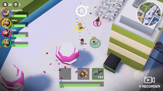 Играю в Battle lands с братом и топ 1 в конце😂😂😂 смотреть онлайн