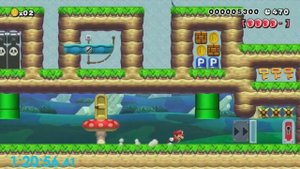 Super Mario Maker - Blind Kaizo Race #78: Grassy Kids Groovy Gripe Grid 69