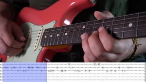 Dire Straits Sultans of swing Guitar Lesson Solo 1