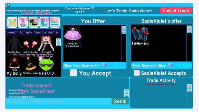 Seeing What People OFFER For the Magical Enchantress Skirt! *WOWWW!* Roblox Royale High! смотреть онлайн