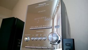 Panasonic SC-PM27 shelf system with subwoofers! SA-PM27 mini stereo