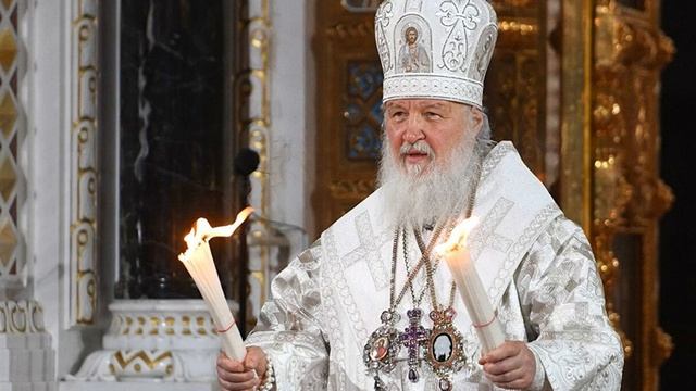 Патриарх Кирилл возглавил пасхальную службу в храме Христа Спасителя смотреть онлайн