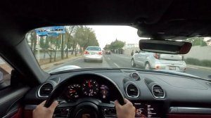 Porsche 718 Cayman S 2017 / 4K POV Drive Test